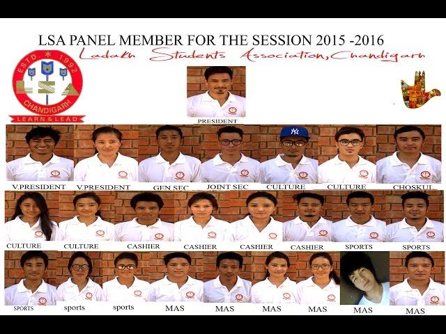 The Journey of Ladakh Student association chandigarh  2015 16