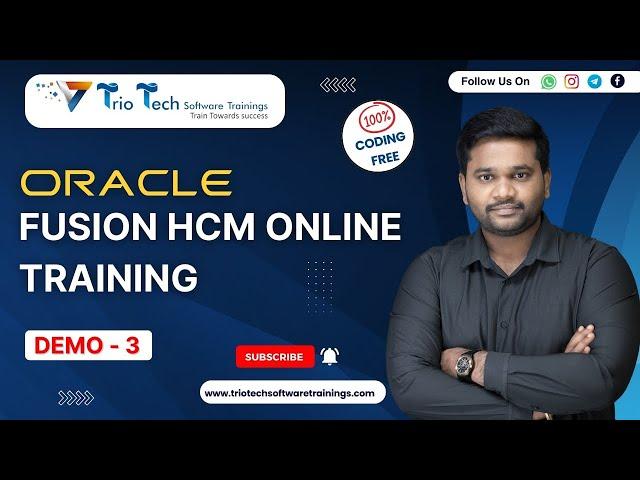 Best Oracle Fusion Cloud HCM Online Training | Oracle Fusion Cloud HCM Certification Demo -3