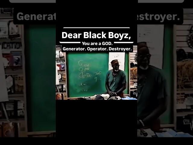 Did you know episode 19 You are a GOD.Generator. Operator.