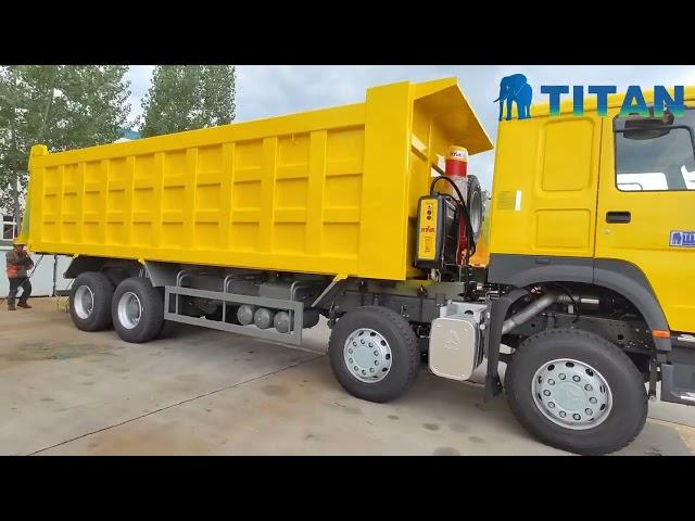 TITAN Sino Trucks Howo 430 | Sinotruk Howo 8x4 Tipper Truck