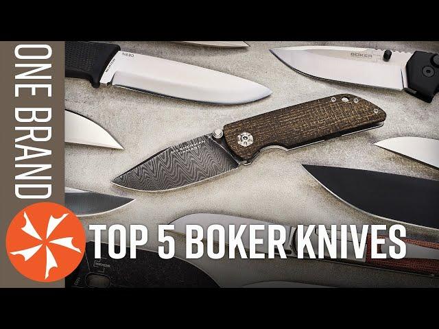 Top 5 Boker Knives - One Brand Collection Challenge