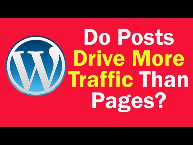 SEO: WordPress Pages vs Posts - Which is Better?