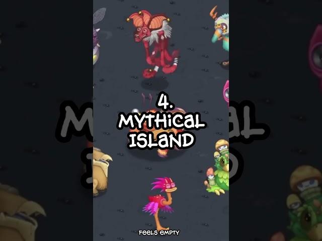 Top 5 WORST Islands Ranked - My Singing Monsters