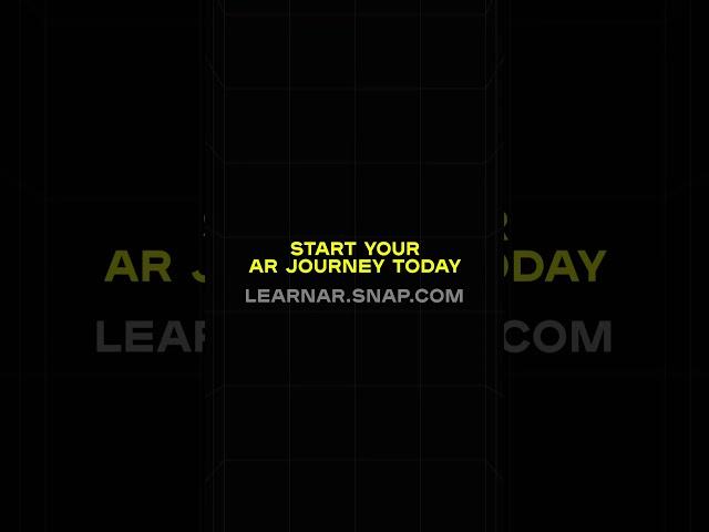 Kickstart your #AR career with the #SnapAR Learn Hub Foundations course