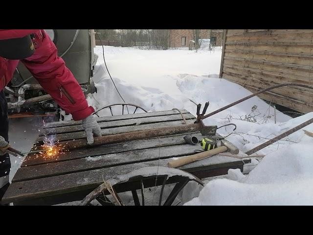 бампер на уаз буханка (головастик)