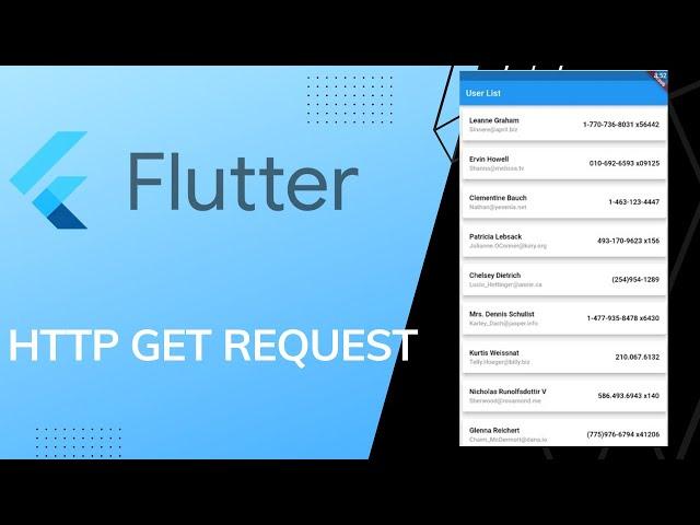 HTTP request in FLUTTER | #flutter  | API Integration