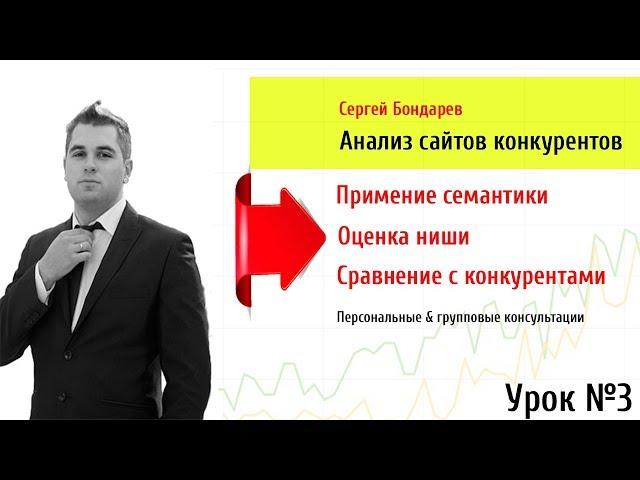 Анализ сайтов конкурентов по таблице. Урок №3 Обучение SEO