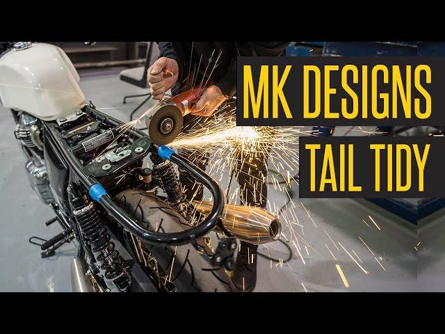 MK Designs Shorty Tail Tidy Installation on Royal Enfield Continental GT 650