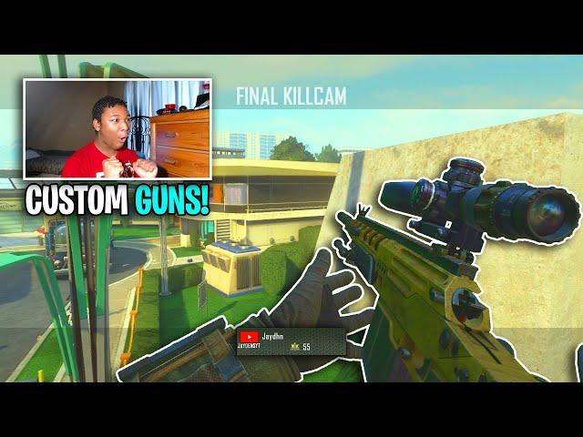 HITTING TRICKSHOTS WITH CUSTOM GUNS ON CONSOLE BLACK OPS 2! (BO2 Serenity Trickshotting w/ 10 SHOTS)