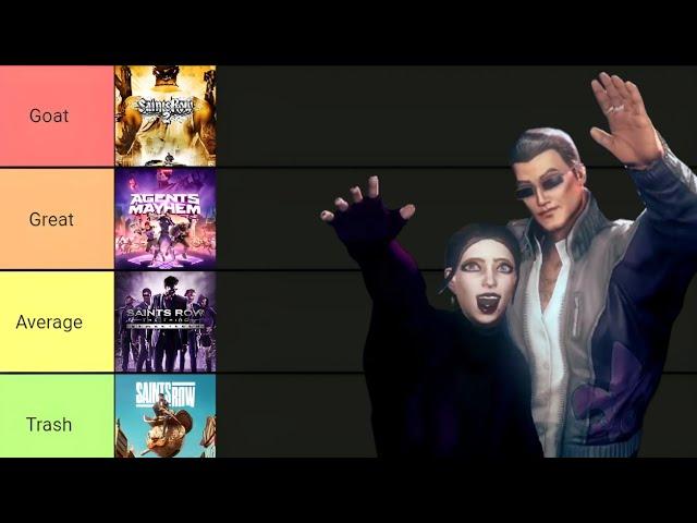 Ranking Every Saints Row Game Including Spinoff