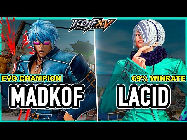 KOF XV ▰ Madkof (K'/Maxima/Goenitz) vs Lacid (Ash/Kim/Leona)