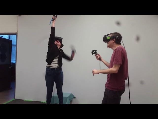 Collaborative VR Experiments in ModLab