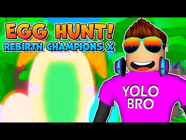 ИВЕНТ EGG HUNT 2022 В REBIRTH CHAMPIONS X В РОБЛОКС! ROBLOX