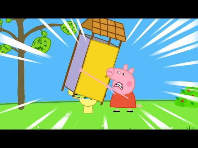 Peppa Needs To Go To The Bathroom - Peppa Funny Animation