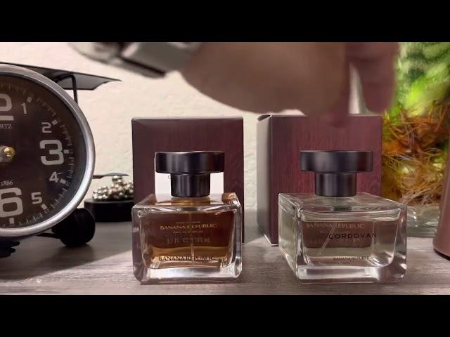 Comparison Video - Banana Republic Cordovan Vintage 2022 vs Cordovan #fragrance