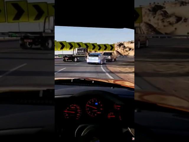 Speeding Through Traffic In A Supra 