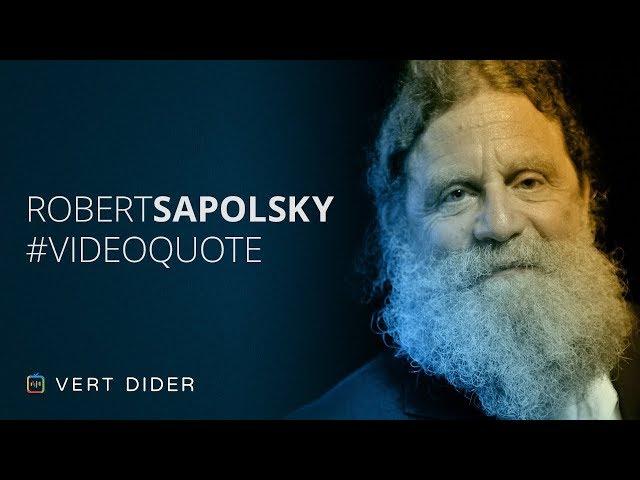 Robert Sapolsky | On being a vegetarian and experimenting on animals [Vert Dider]