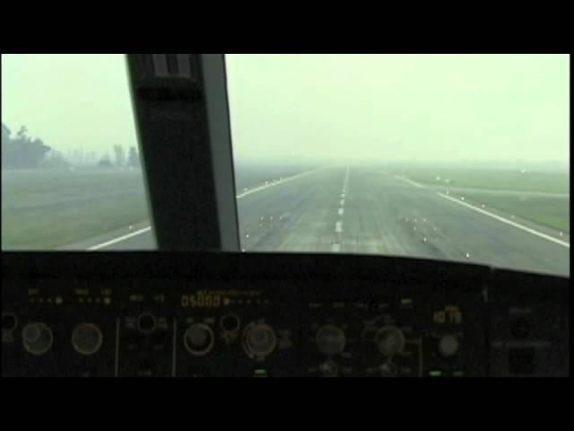 Santiago de Chile Landing A340