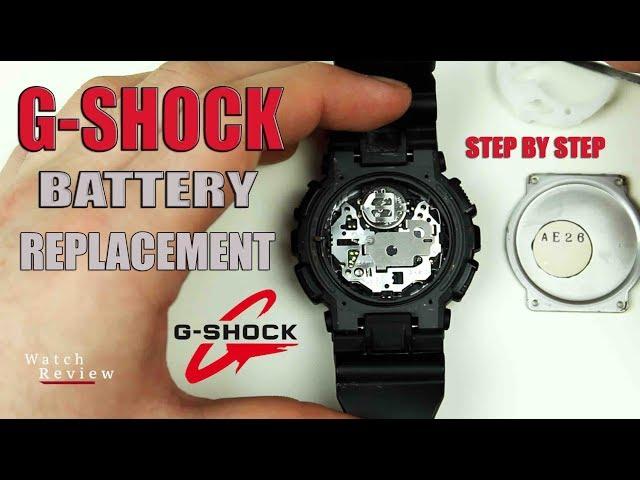 How to Change a G-SHOCK Watch Battery