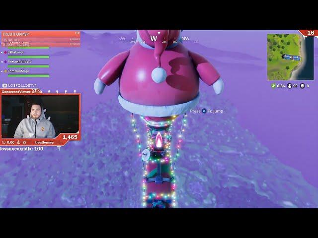 LSK, Jesser & Mopi Try To Carry LosPollos AGAIN - Fortnite Squads (Funny Gameplay)