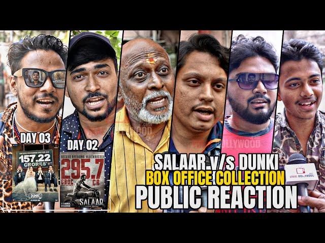 Prabhas Salaar BEAT Shahrukh Khan’s Dunki at Box Office Collection | Public HILARIOUS Reaction