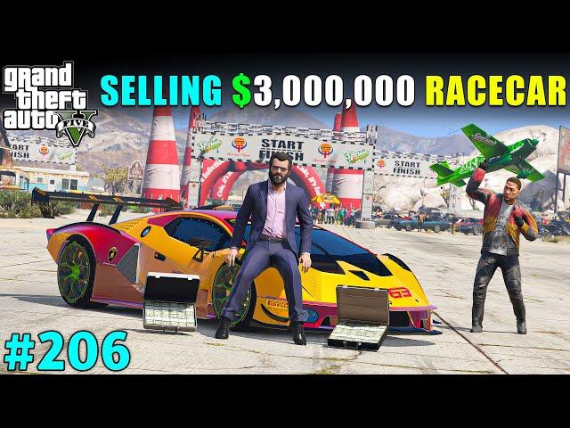 I SELL MY FASTEST RACING CAR TO RACER | GTA V GAMEPLAY #206