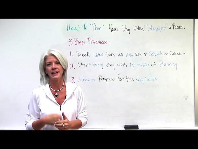 Project Task Management: 3 Daily Planning Tips For Project Managers