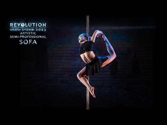 REVOLUTION 2023. SNOW STORM | Sofa (ARTISTIC SEMI-PRO)