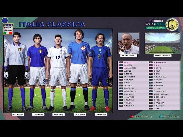 Classic Italy pes 2021