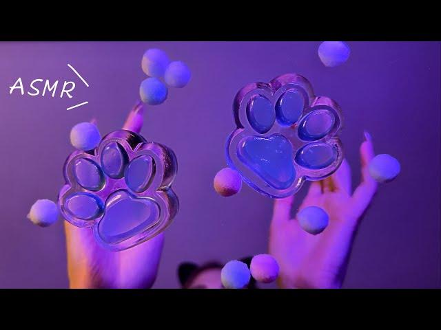 ASMR Slow and Gentle Kitty Paws Make you Sleepy  / АСМР кошачьи лапки убаюкают тебя за 20 минут