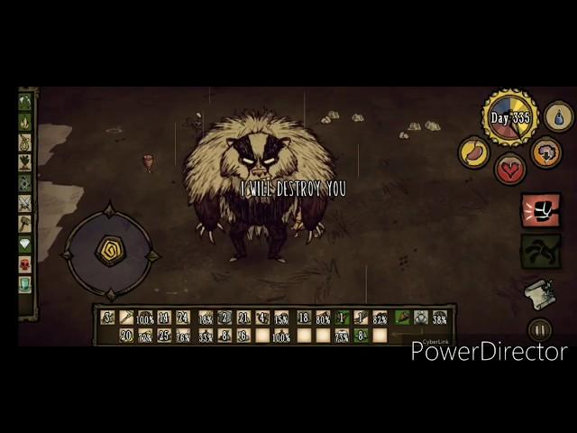 Dont starve pocket edition [All Season bosses + Ancient Guardian]