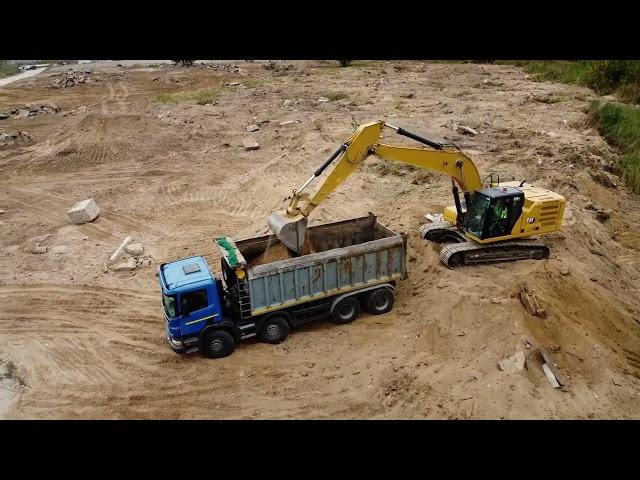 Перемещение грунта в Томилино