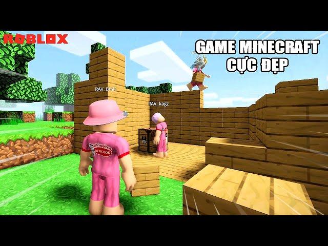 GAME MINECRAFT MỚI CỰC ĐẸP TRONG ROBLOX