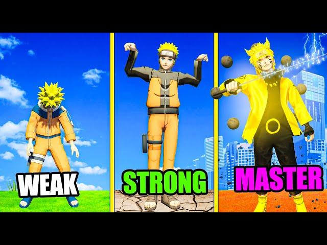 Naruto becomes a Ninja Master in GTA 5