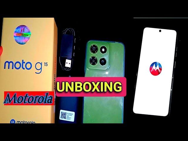 Motorola moto g15 unboxing | Motorola Moto g15 review