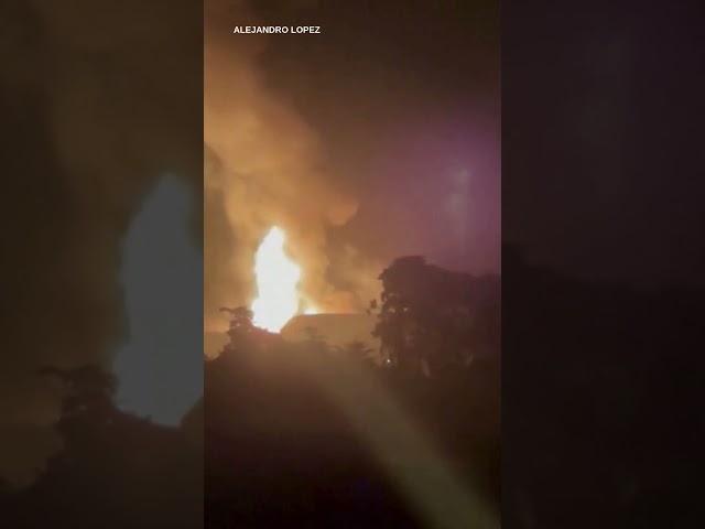 Massive Fire at Vistra Power Plant Forces Evacuations in California | DRM News | AL1B