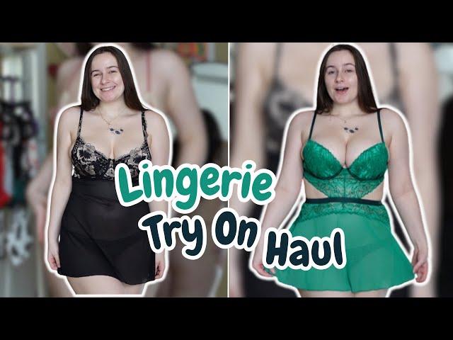 [4K] Lingerie Try On Haul | Lace Teddies + More  | Womens Clothing, Lingerie Try On Haul 2024