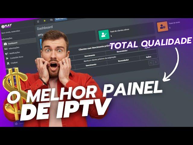 PAINEL REVENDA DE IPTV - O MELHOR DO MERCADO!