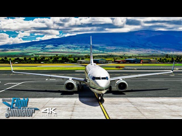 Alaska Airlines PMDG 737-800 Full Flight San Diego - Hawaii (Maui) | ULTRA 4K | A MSFS Experience