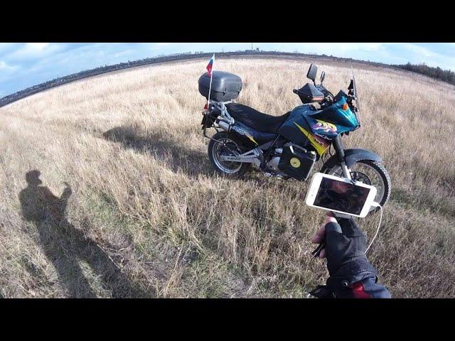 Как снимался обзор Suzuki DR650 RSE