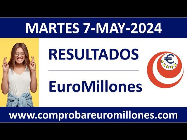 Resultado del sorteo EuroMillones del martes 7 de mayo de 2024