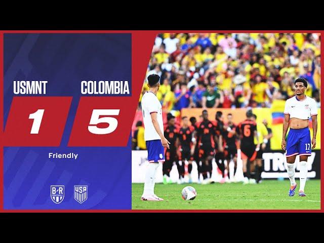 Colombia thrash the USMNT | USMNT 1-5 Colombia | Official Game Highlights