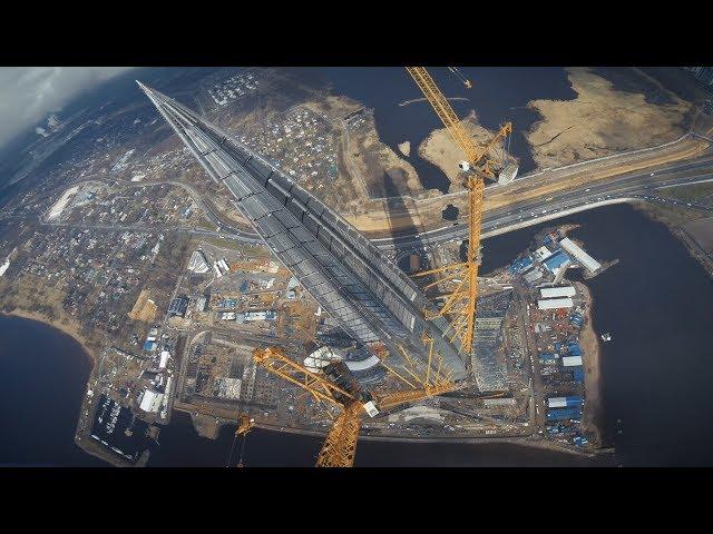 DIVING THE TALLEST BUILDING IN EUROPE :: 462 meters :: Lakhta Center FPV Freestyle