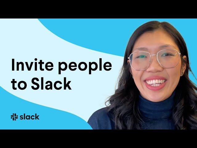 How to invite people to Slack