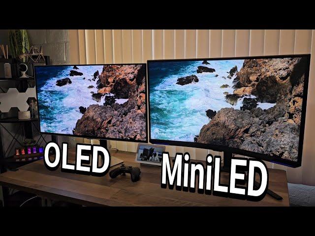 Samsung G8 OLED vs Neo G8 MiniLED