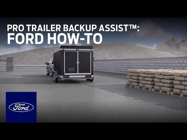 How to Use Pro Trailer Backup Assist™ | Ford How-To | Ford