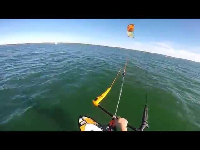 Liquid Force SOLO 12m and Foil Fish @ 7.5 knots #1