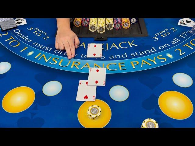 Blackjack | $600,000 Buy In | INCREDIBLE HIGH LIMIT COMEBACK WITH THRILLING $100K BETS!