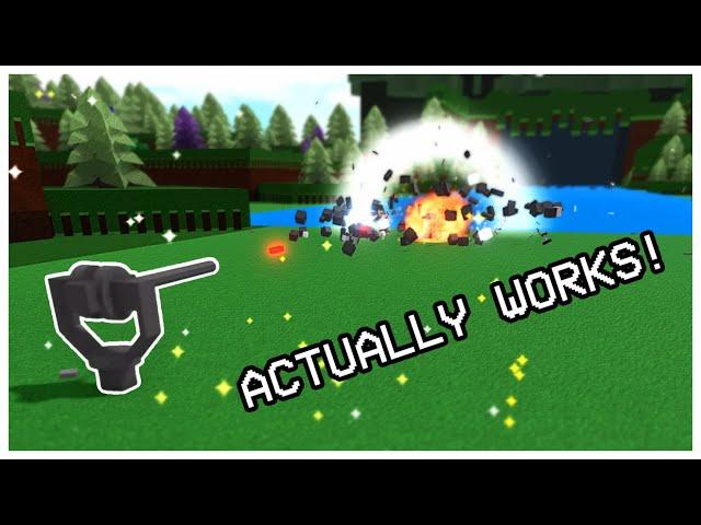 How to make a working machine gun (BABFT TUTORIAL)