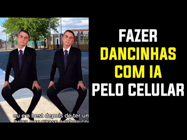 Como Fazer Dancinha do Bolsonaro com IA pelo Celular | Passo a Passo